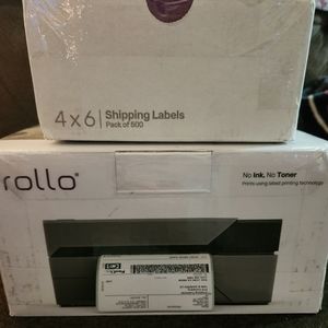 Rollo Printer & 500 Count Labels